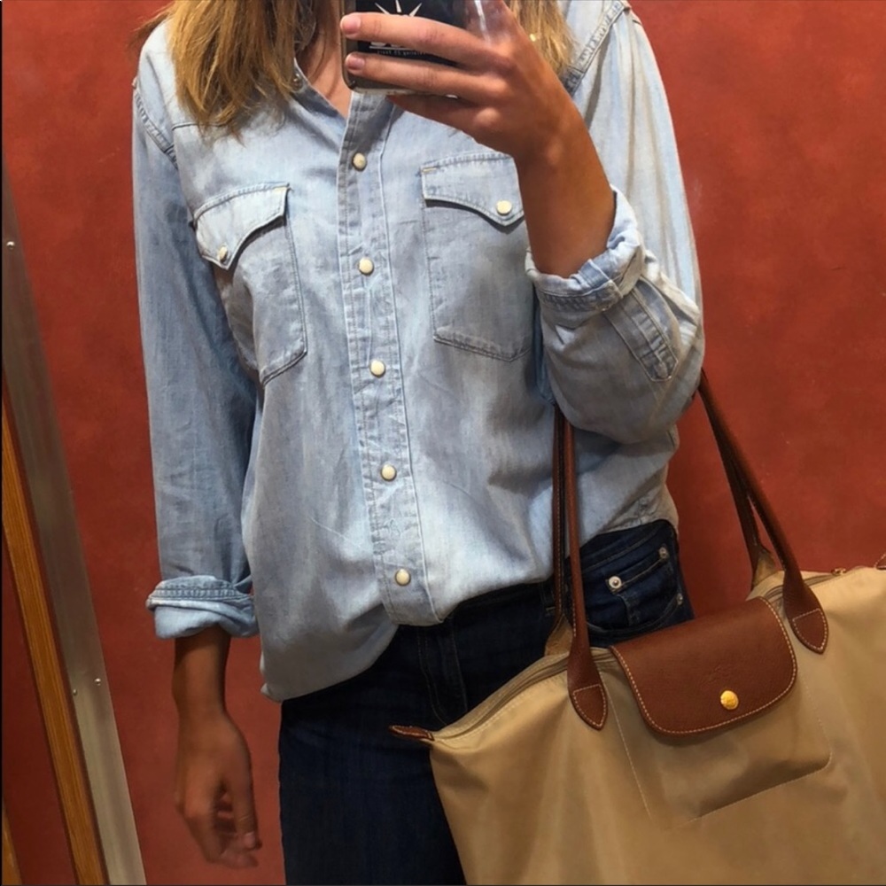 Polo Ralph Lauren denim chambray button up